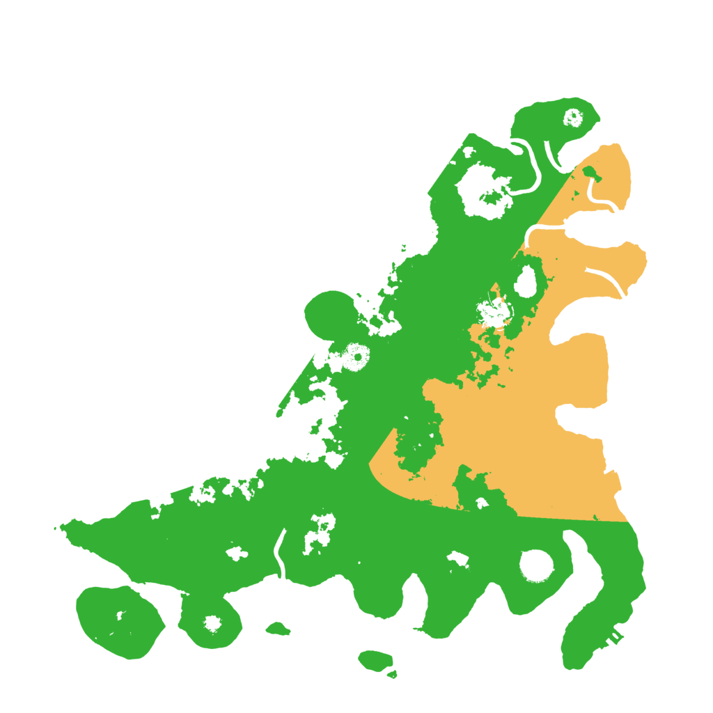 Biome Rust Map: Procedural Map, Size: 3850, Seed: 53704167