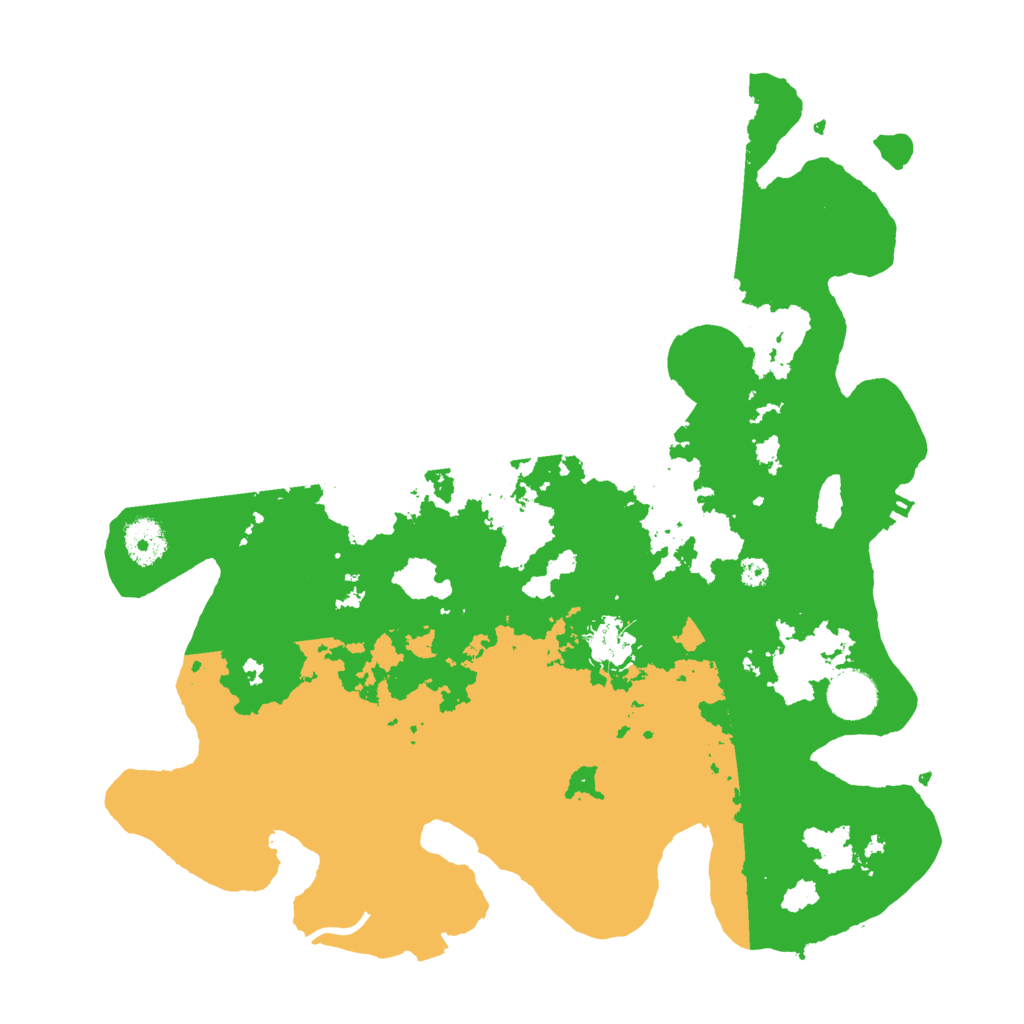 Biome Rust Map: Procedural Map, Size: 3600, Seed: 2013351664