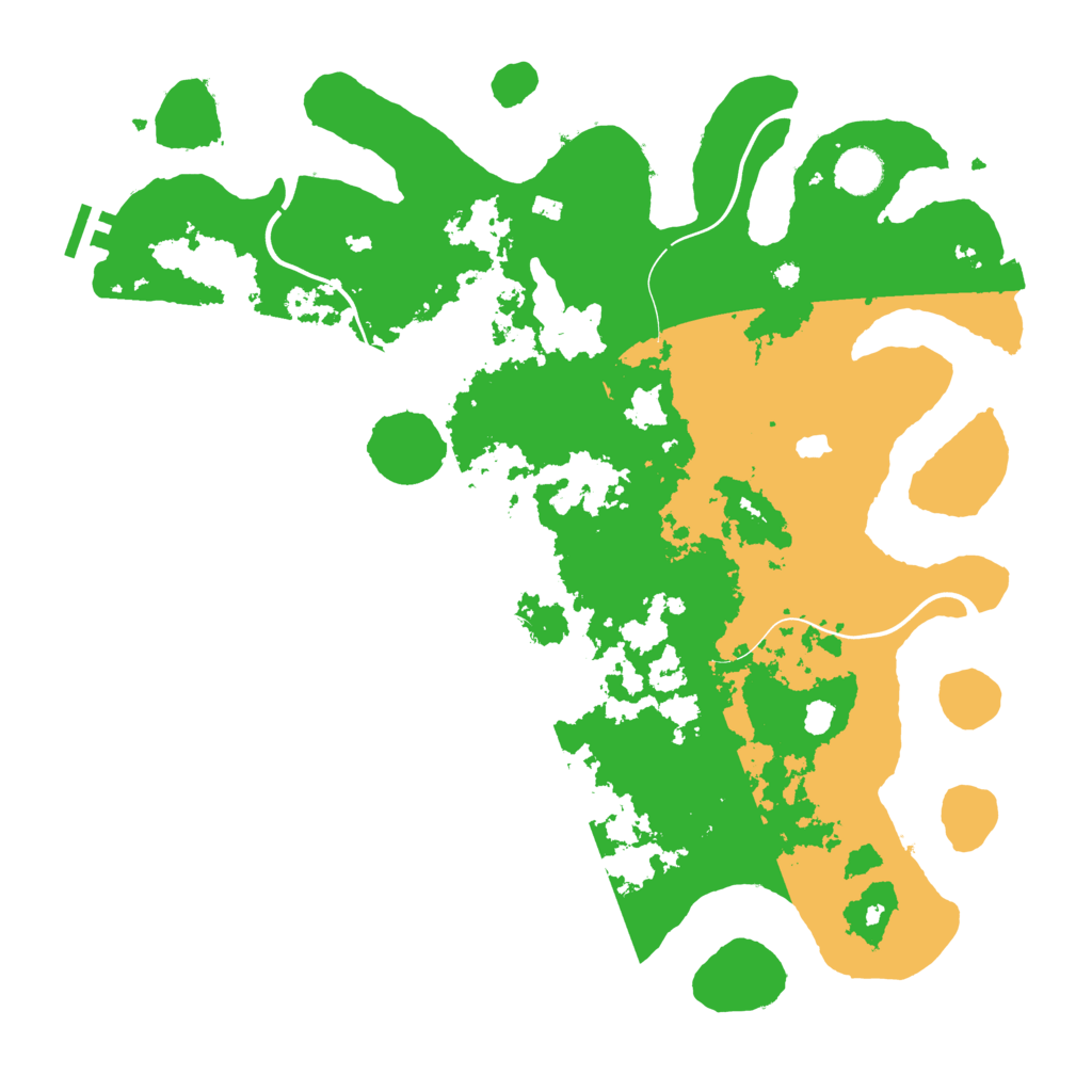 Biome Rust Map: Procedural Map, Size: 4050, Seed: 916590689