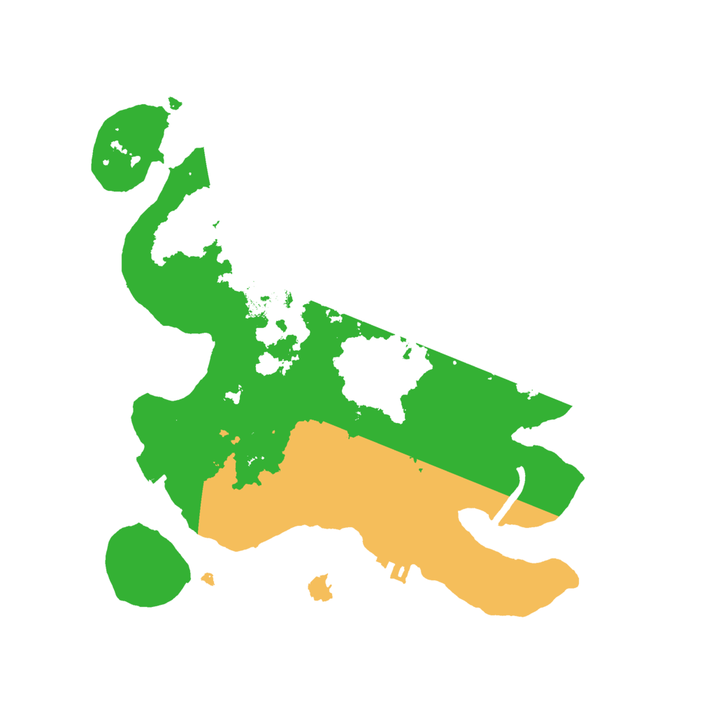 Biome Rust Map: Procedural Map, Size: 2700, Seed: 545577874