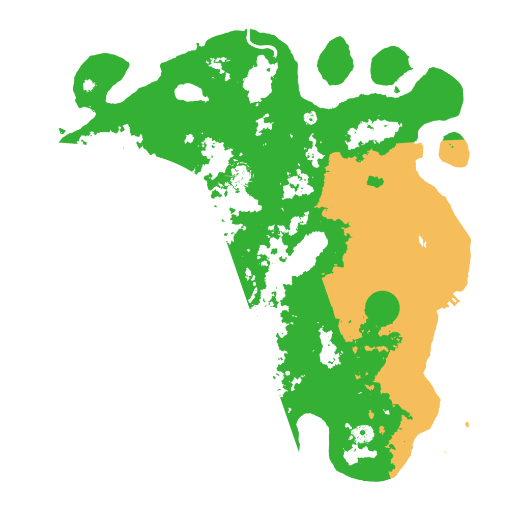 Biome Rust Map: Procedural Map, Size: 4000, Seed: 2112419795
