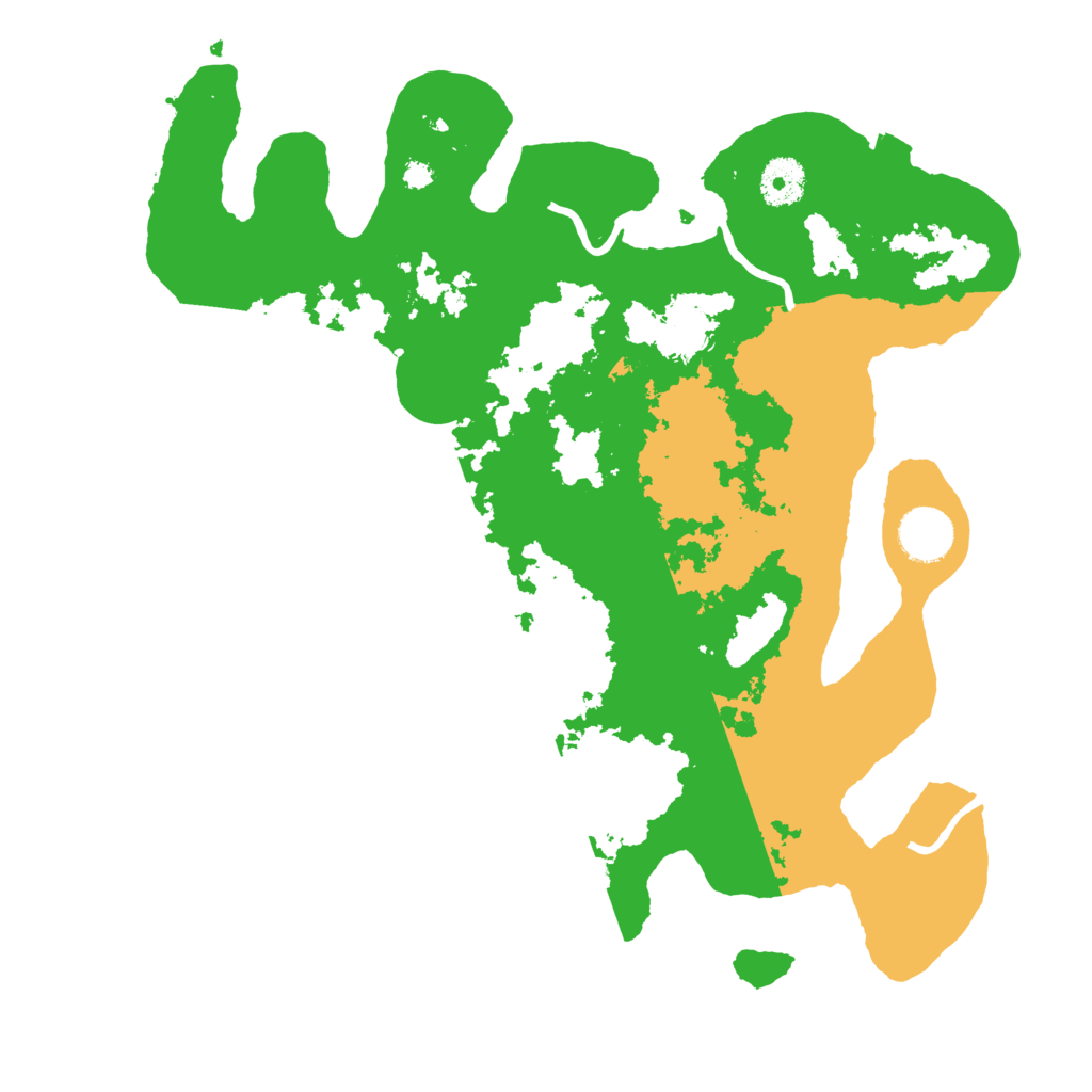 Biome Rust Map: Procedural Map, Size: 3500, Seed: 922136