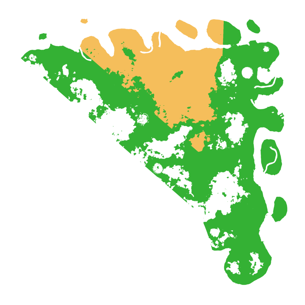 Biome Rust Map: Procedural Map, Size: 4800, Seed: 133428127