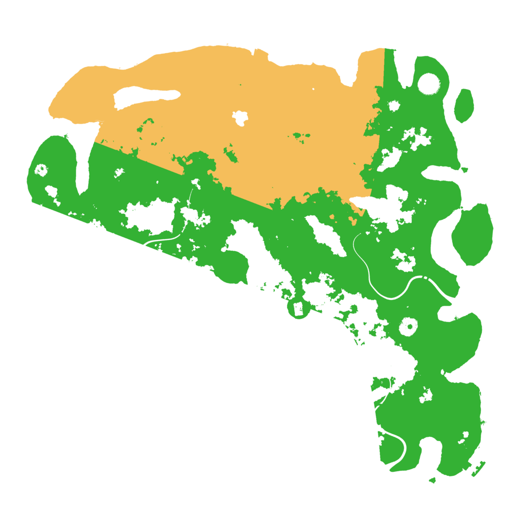 Biome Rust Map: Procedural Map, Size: 4250, Seed: 94777156