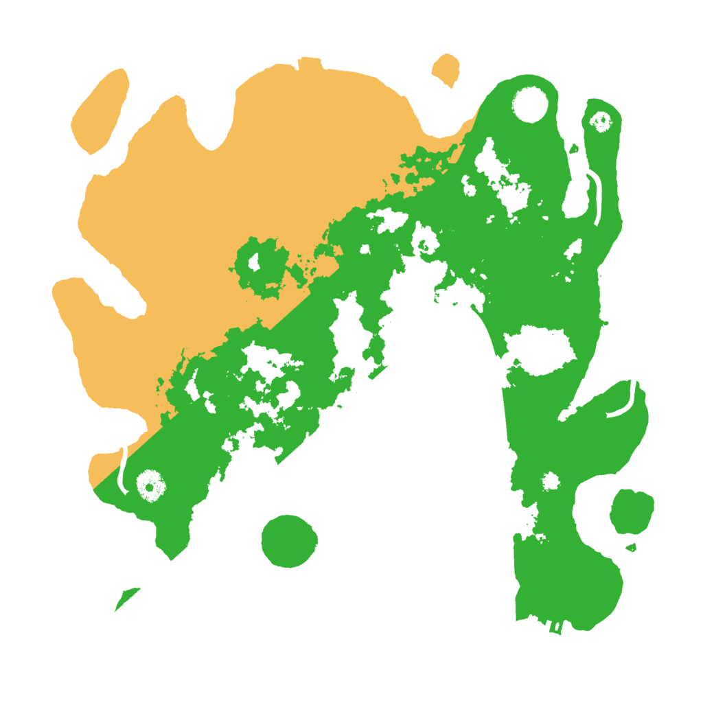 Biome Rust Map: Procedural Map, Size: 3550, Seed: 30061715