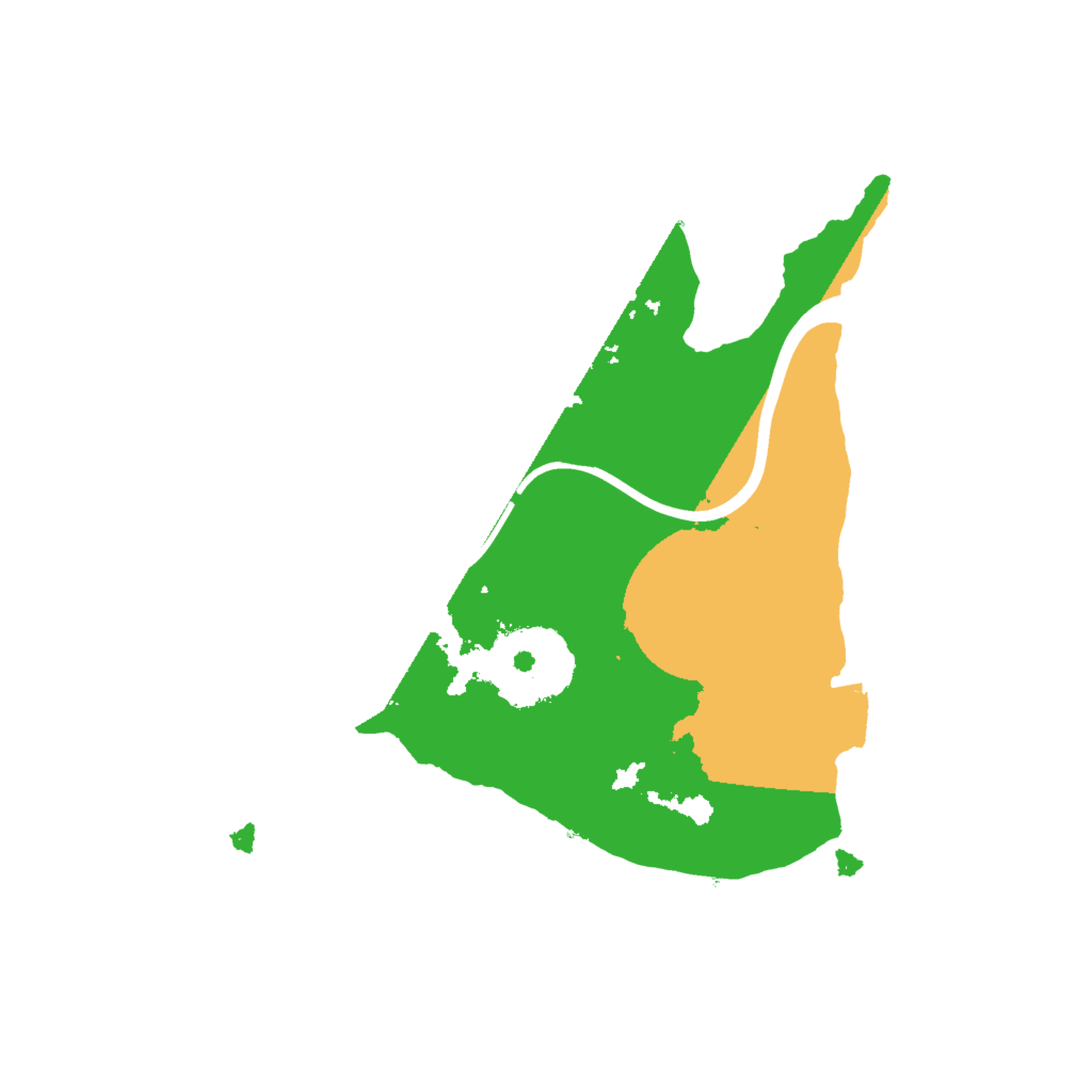 Biome Rust Map: Procedural Map, Size: 2000, Seed: 4981480