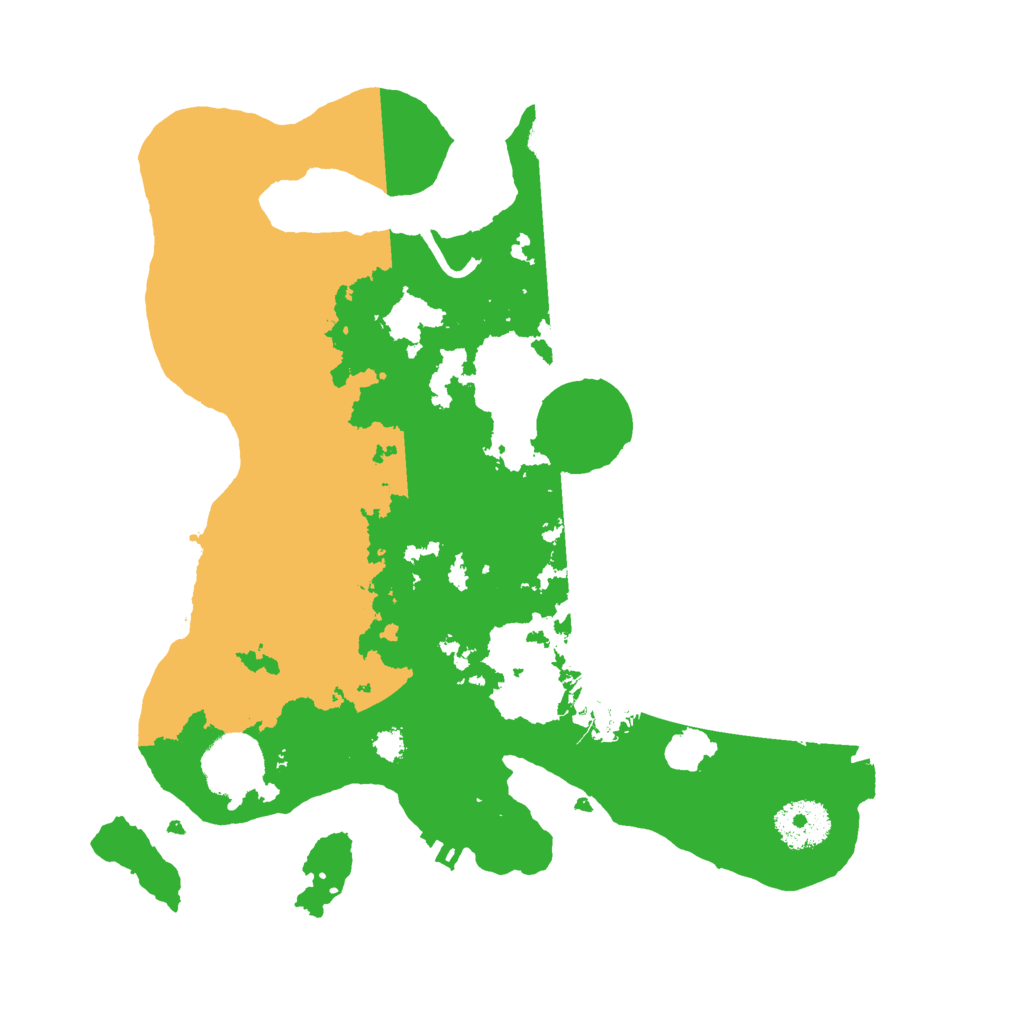 Biome Rust Map: Procedural Map, Size: 3000, Seed: 7053573