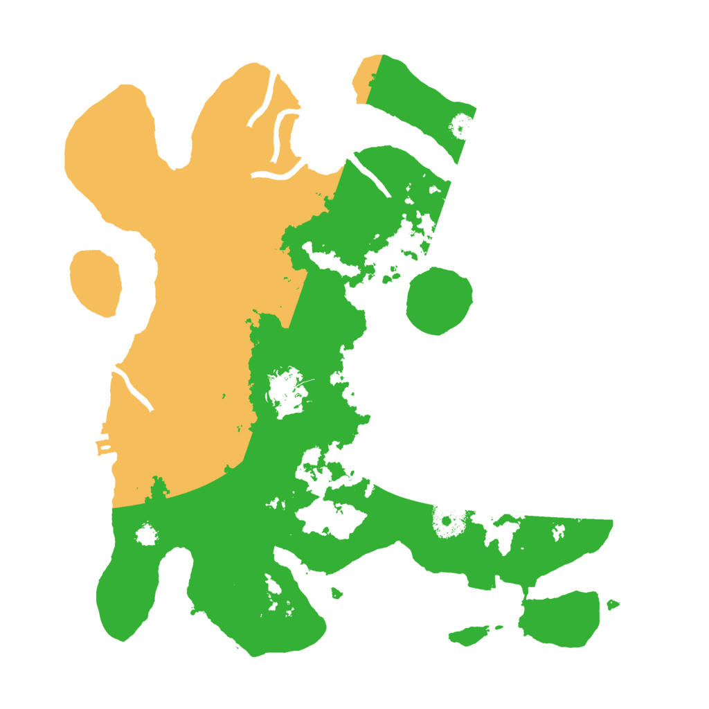 Biome Rust Map: Procedural Map, Size: 3000, Seed: 517647