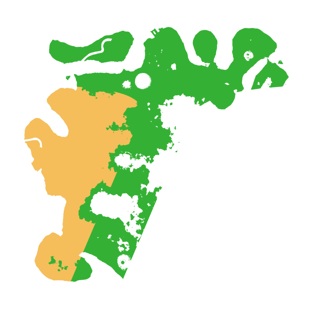 Biome Rust Map: Procedural Map, Size: 3500, Seed: 213891800
