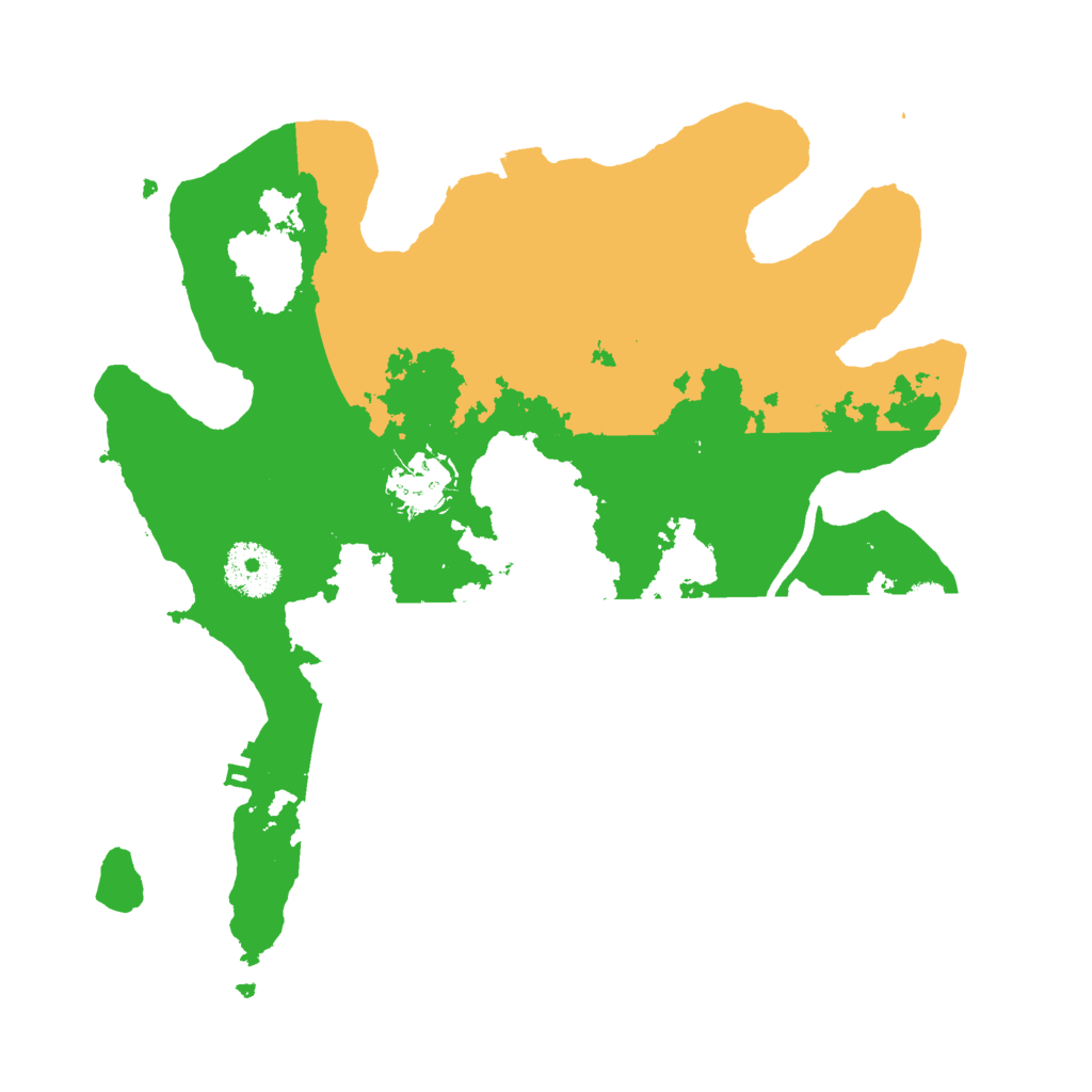 Biome Rust Map: Procedural Map, Size: 3000, Seed: 7456103