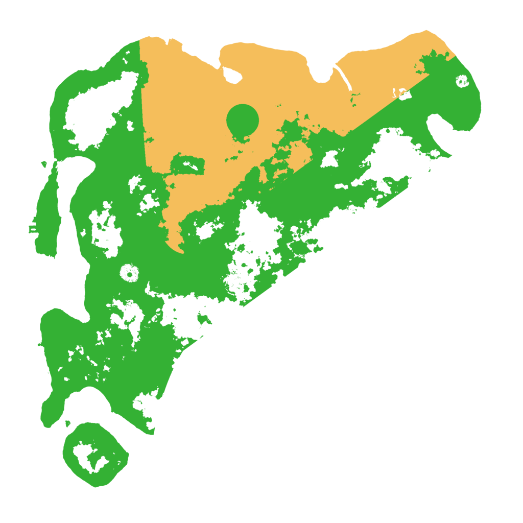 Biome Rust Map: Procedural Map, Size: 4250, Seed: 1189337702