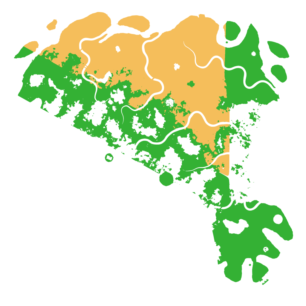 Biome Rust Map: Procedural Map, Size: 6000, Seed: 191470561