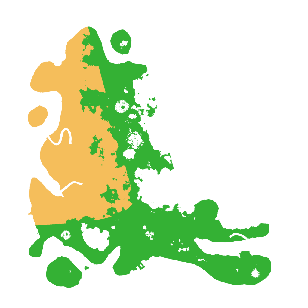 Biome Rust Map: Procedural Map, Size: 3500, Seed: 1776289442