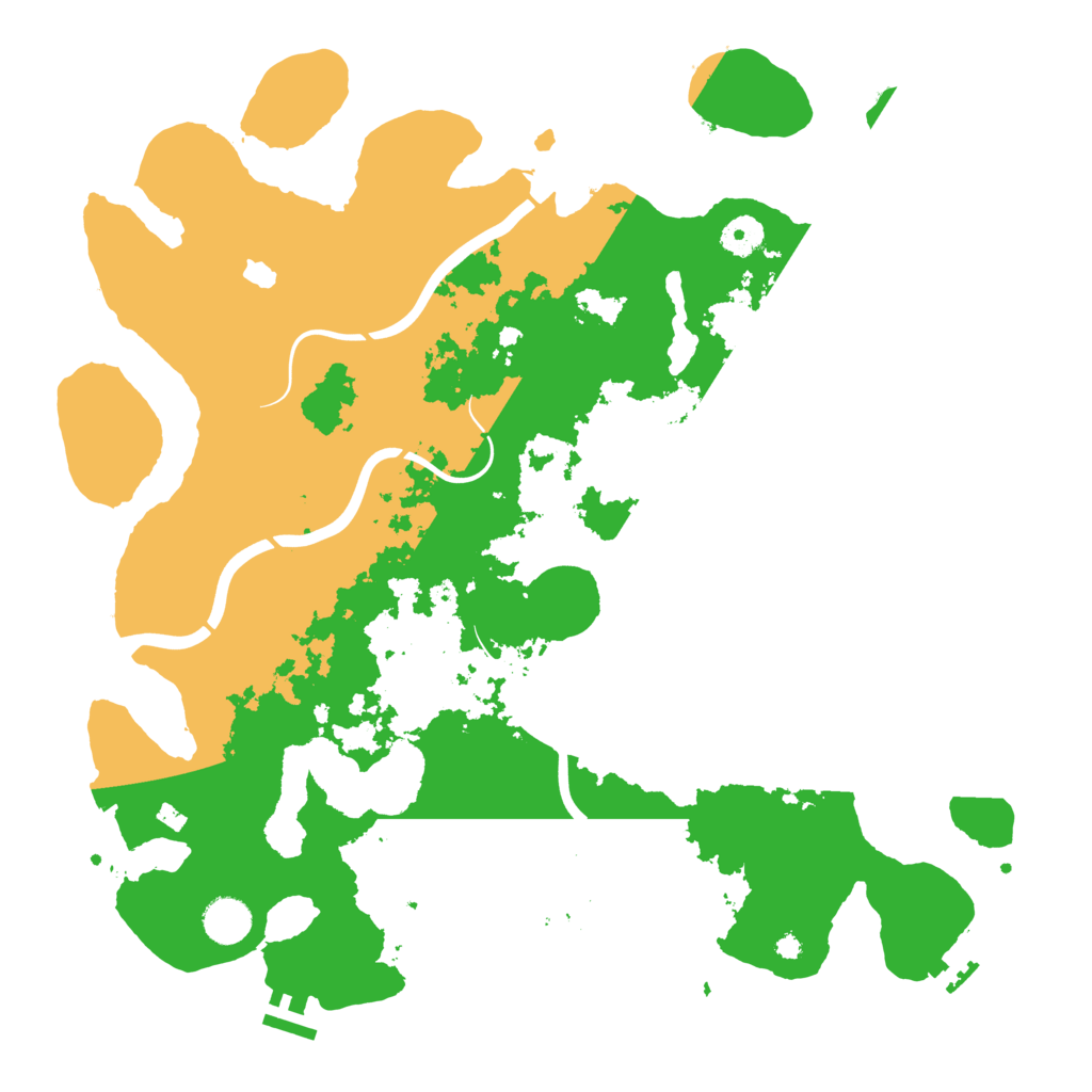Biome Rust Map: Procedural Map, Size: 4050, Seed: 1752123147