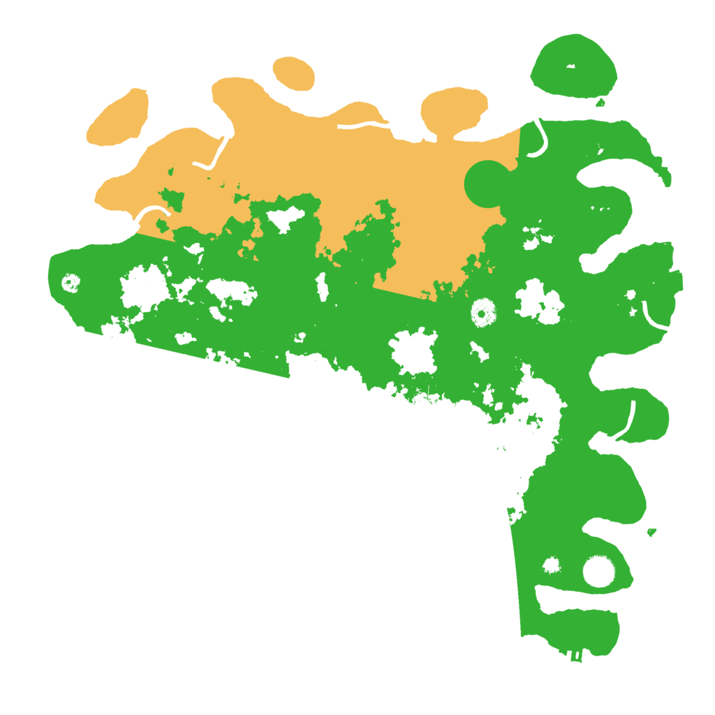 Biome Rust Map: Procedural Map, Size: 3950, Seed: 86437708