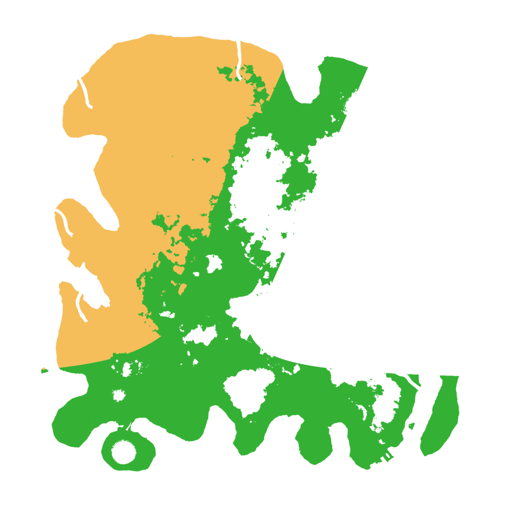 Biome Rust Map: Procedural Map, Size: 3800, Seed: 50238475