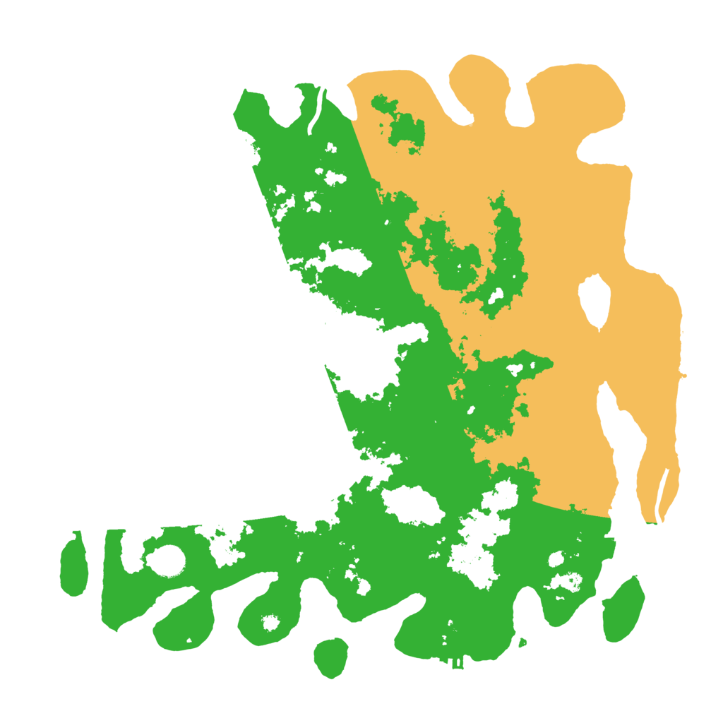 Biome Rust Map: Procedural Map, Size: 3950, Seed: 30622232