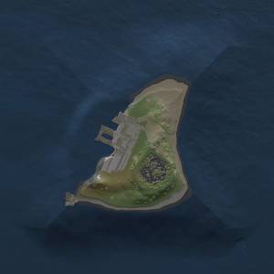 Thumbnail Rust Map: Procedural Map, Size: 1000, Seed: 1692658648, 4 Monuments