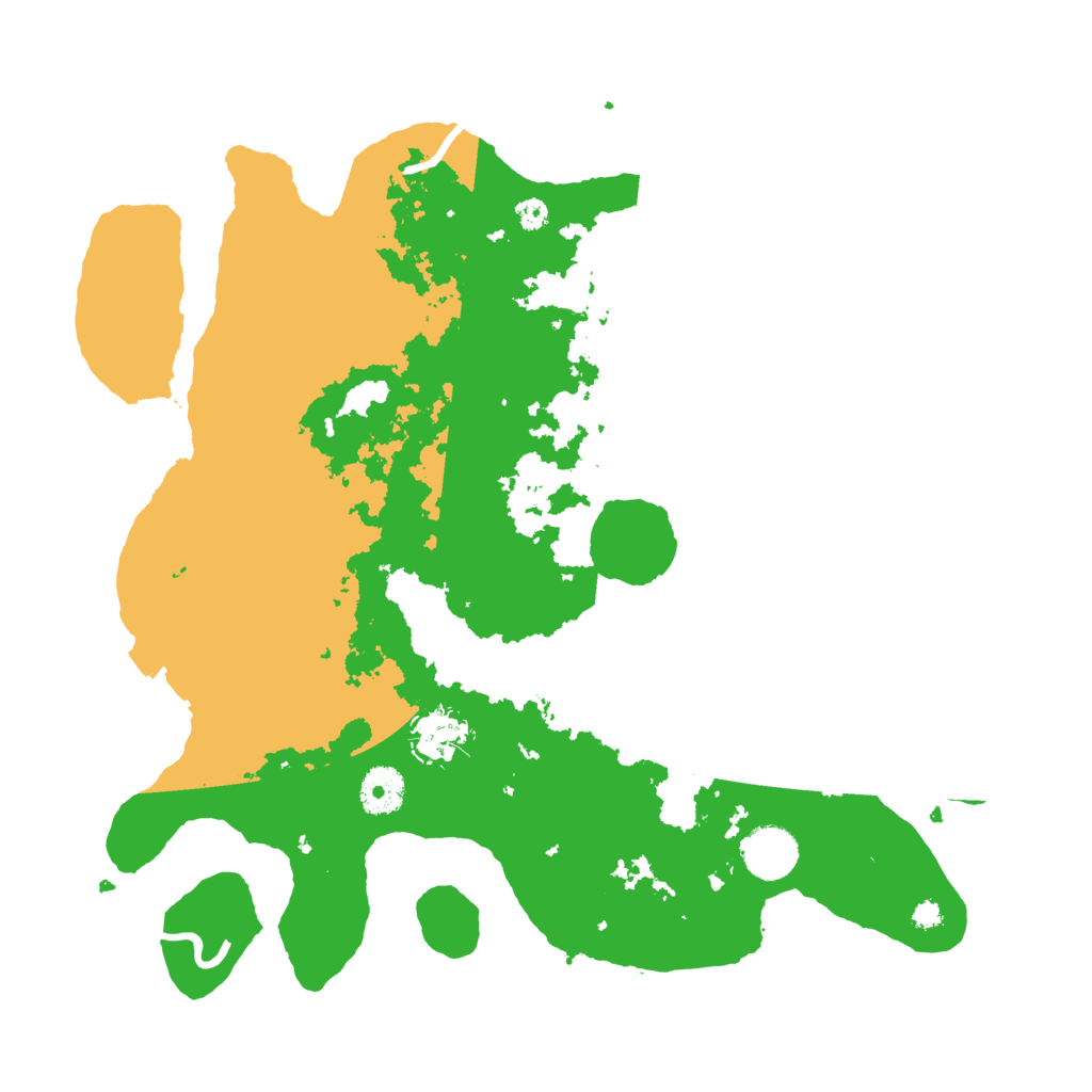 Biome Rust Map: Procedural Map, Size: 3550, Seed: 4730649