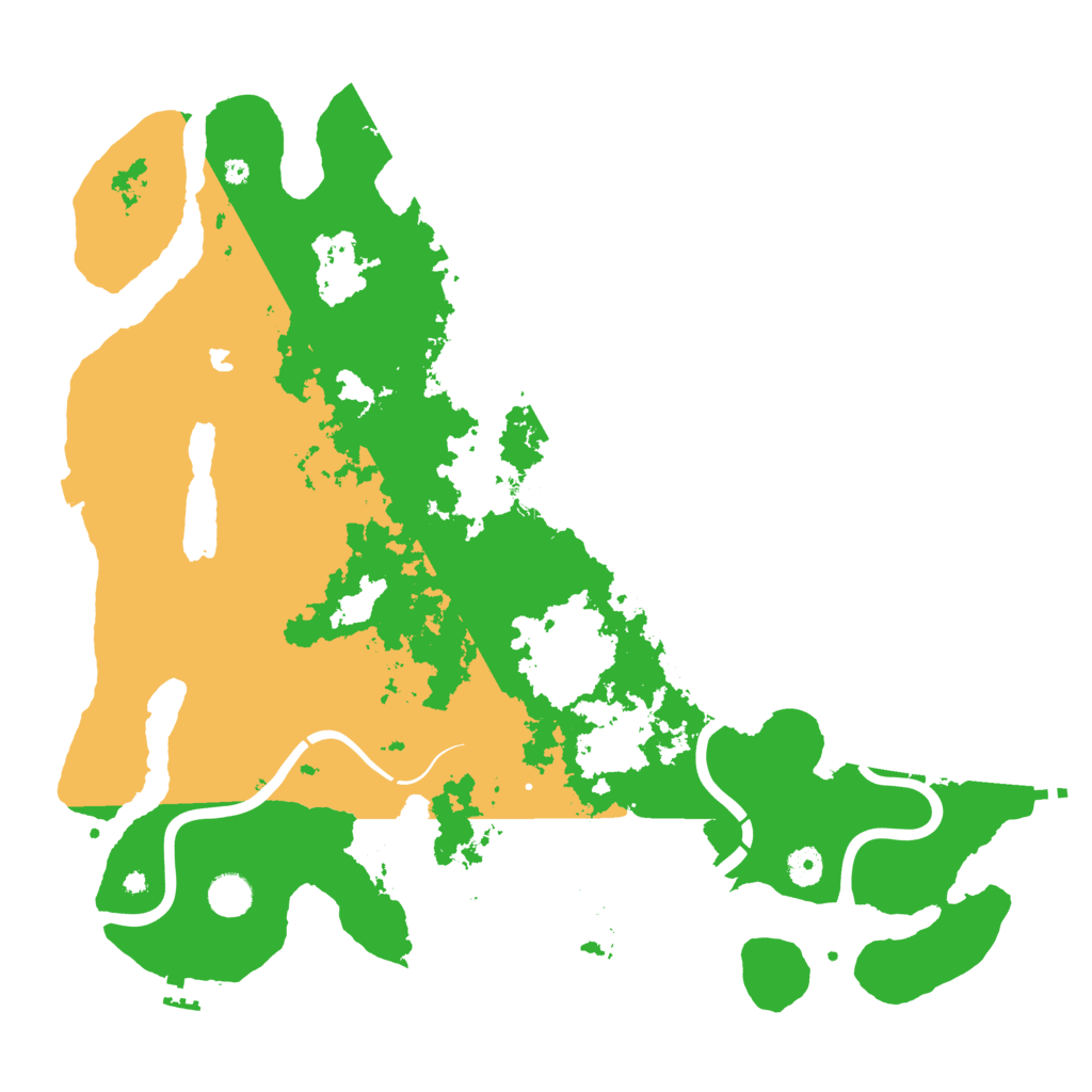 Biome Rust Map: Procedural Map, Size: 4400, Seed: 78716748