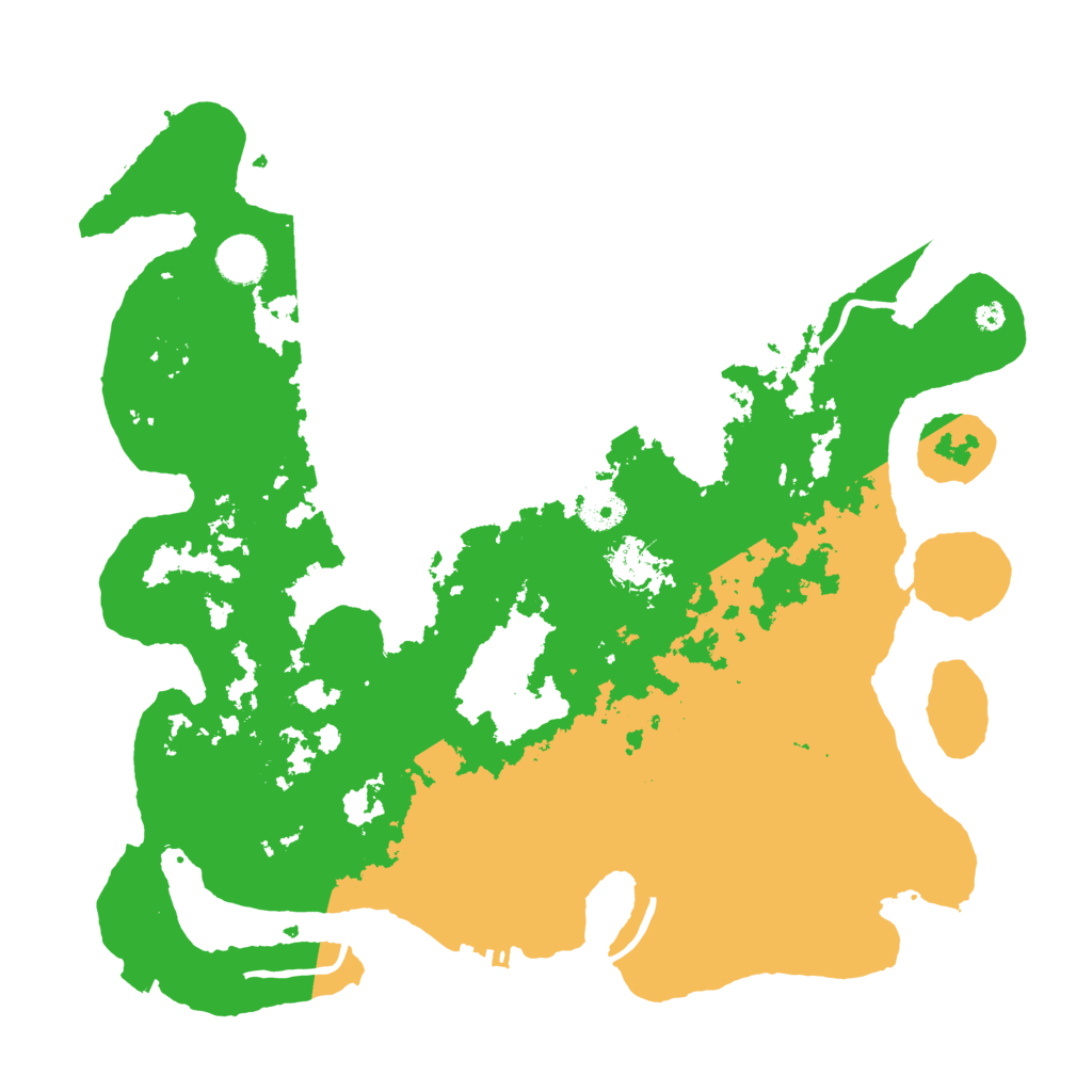 Biome Rust Map: Procedural Map, Size: 3850, Seed: 98396739