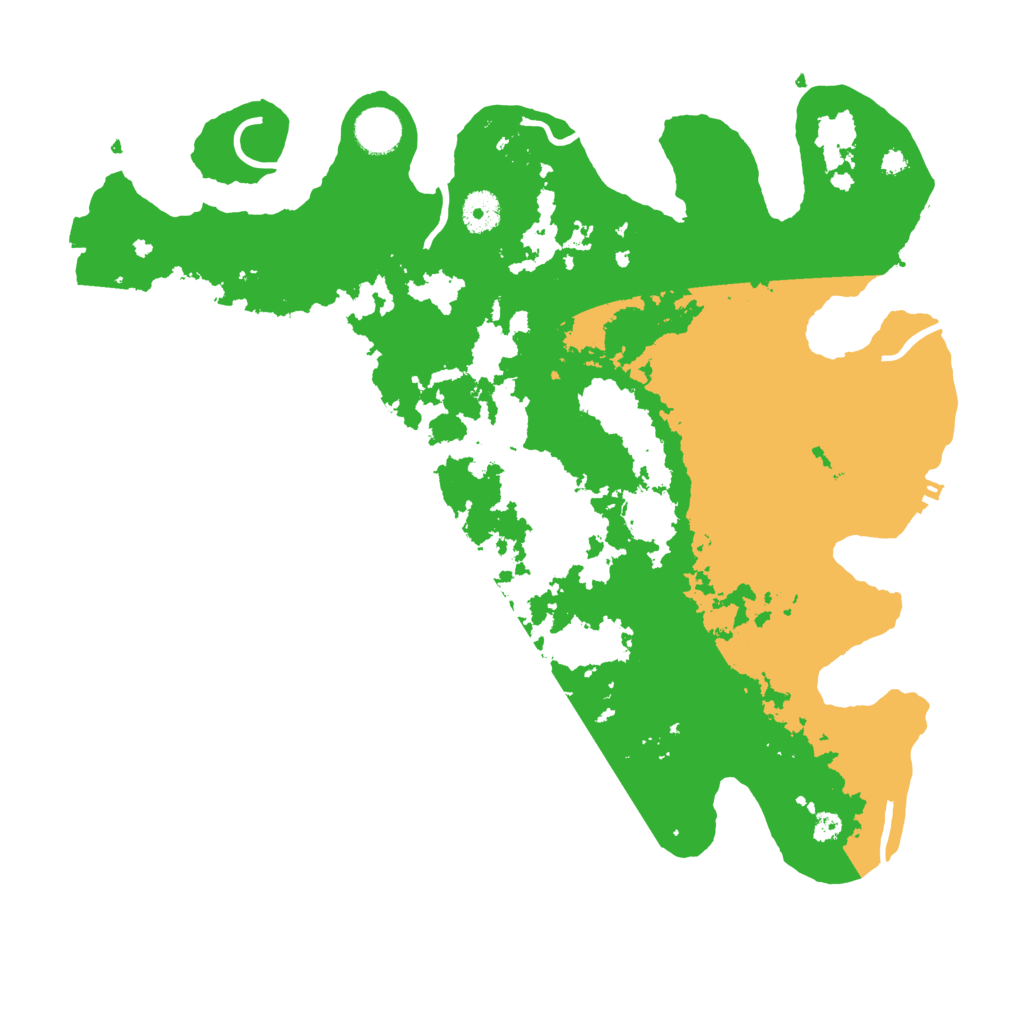 Biome Rust Map: Procedural Map, Size: 3850, Seed: 4079237