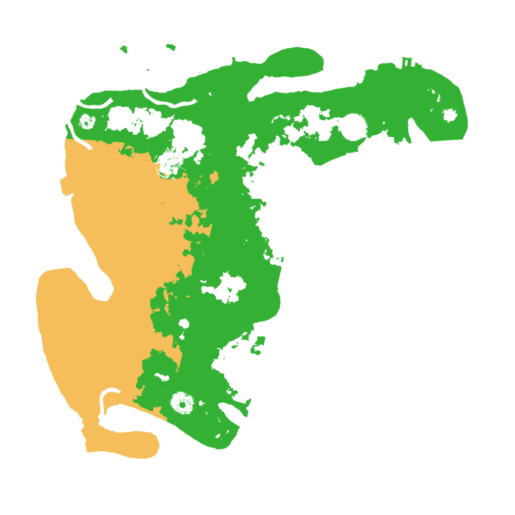 Biome Rust Map: Procedural Map, Size: 3400, Seed: 49046242