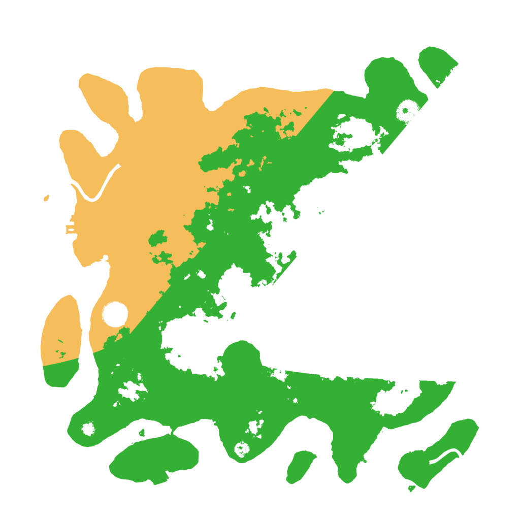 Biome Rust Map: Procedural Map, Size: 3650, Seed: 46270127