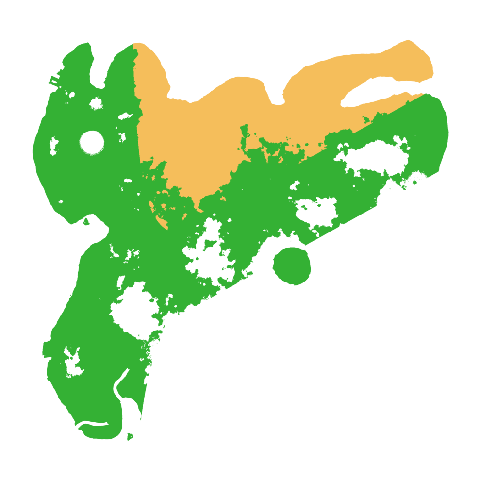 Biome Rust Map: Procedural Map, Size: 3650, Seed: 21727799