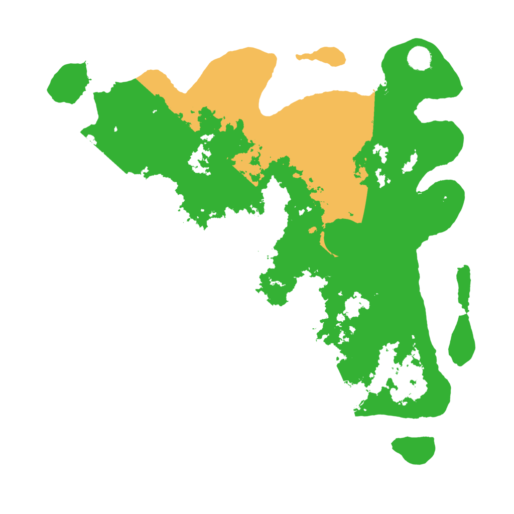 Biome Rust Map: Barren, Size: 3850, Seed: 58560897