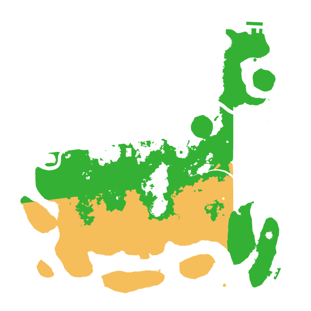 Biome Rust Map: Procedural Map, Size: 3800, Seed: 63044404