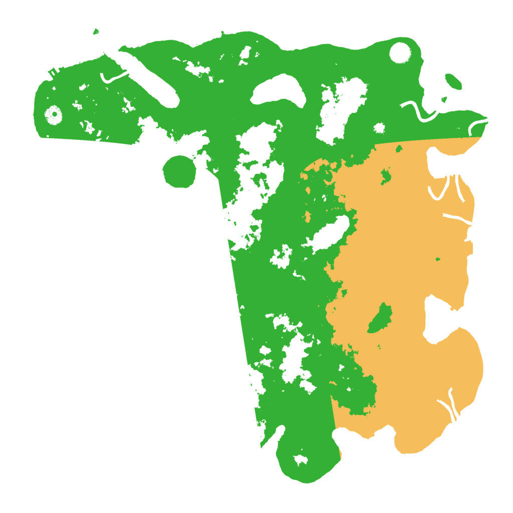 Biome Rust Map: Procedural Map, Size: 4300, Seed: 96199205