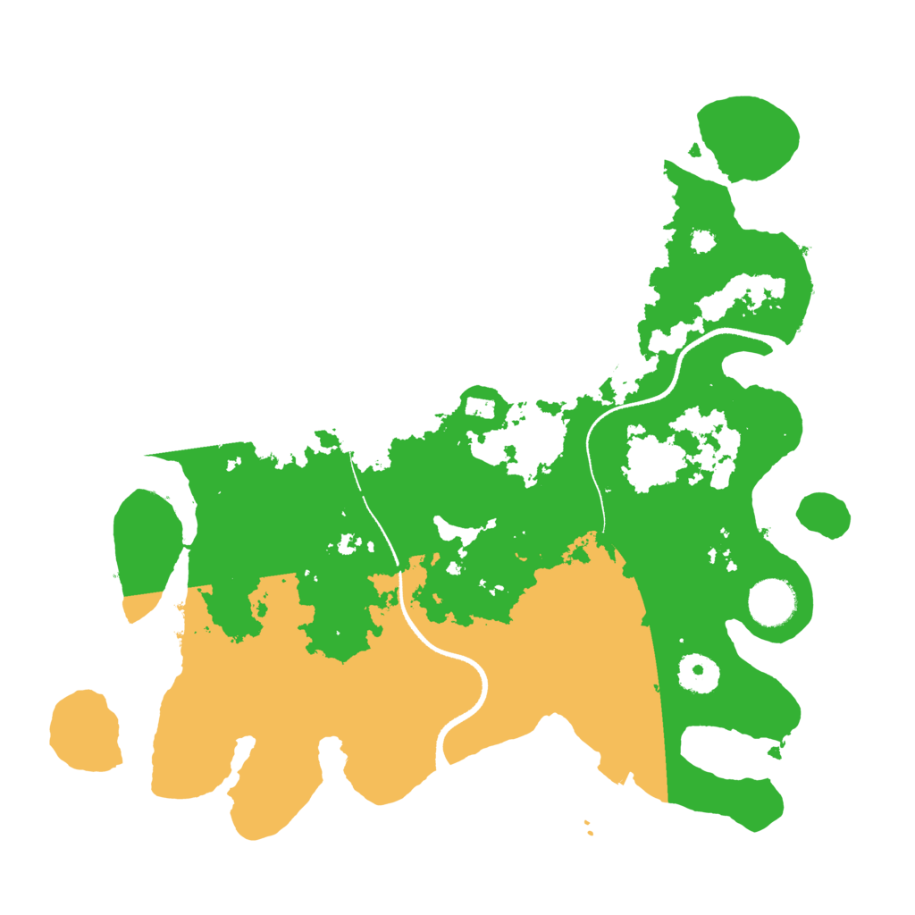 Biome Rust Map: Procedural Map, Size: 3400, Seed: 34266506