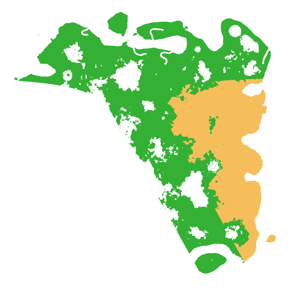 Biome Rust Map: Procedural Map, Size: 4300, Seed: 17092023