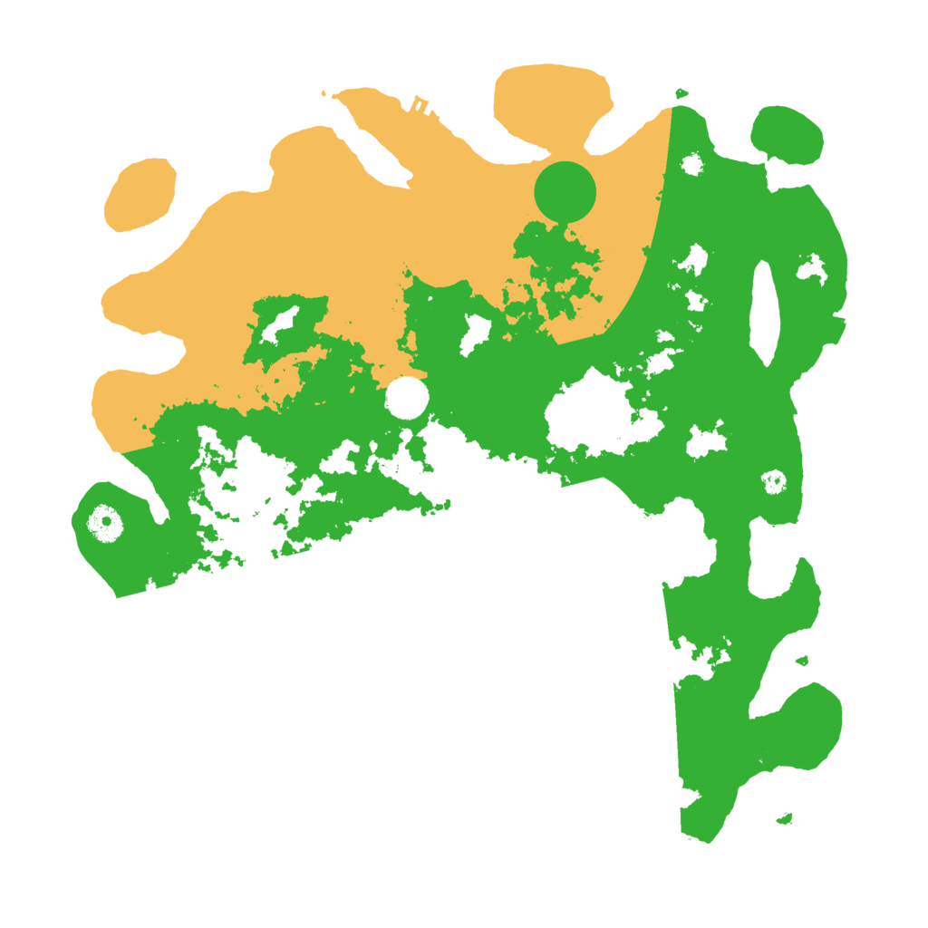 Biome Rust Map: Procedural Map, Size: 3950, Seed: 14402412