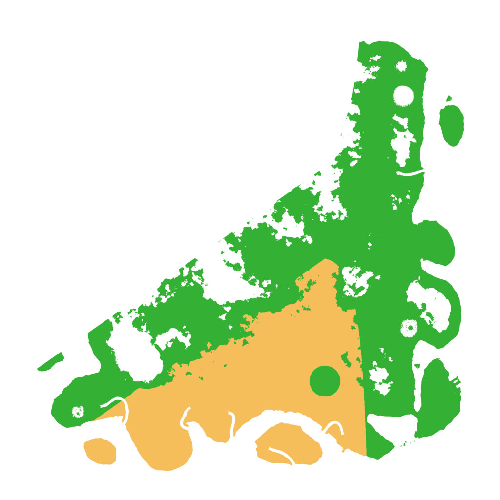 Biome Rust Map: Procedural Map, Size: 4300, Seed: 62888217