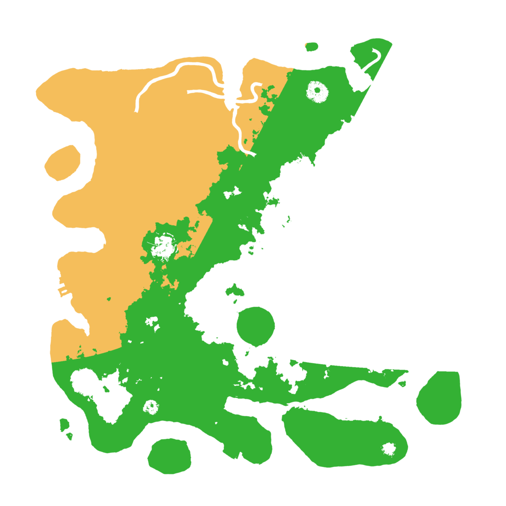 Biome Rust Map: Procedural Map, Size: 3550, Seed: 62123107