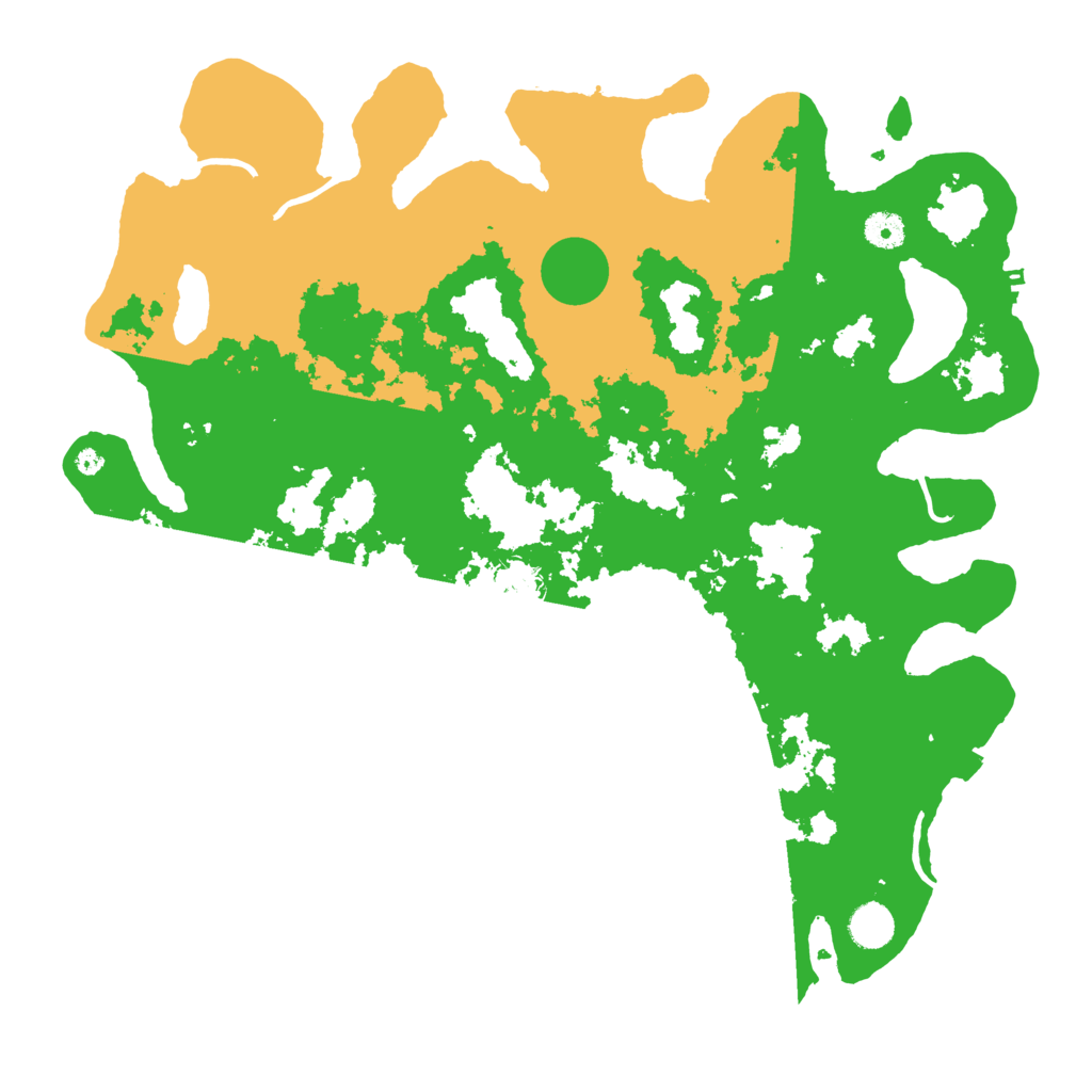 Biome Rust Map: Procedural Map, Size: 4250, Seed: 93205051