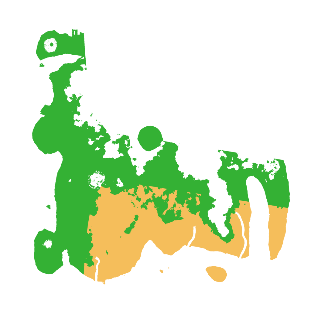 Biome Rust Map: Procedural Map, Size: 3450, Seed: 27092502