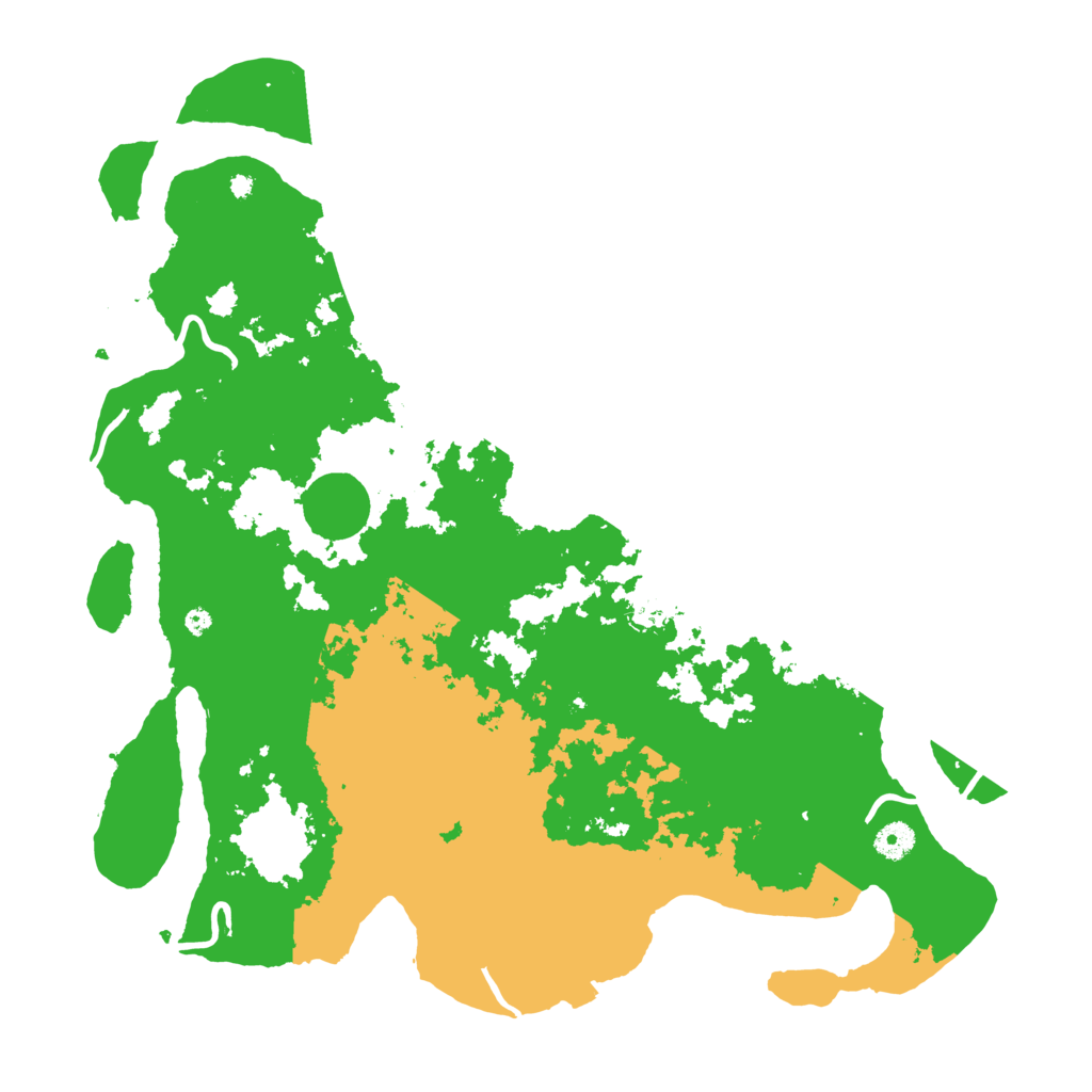 Biome Rust Map: Procedural Map, Size: 4300, Seed: 62481511
