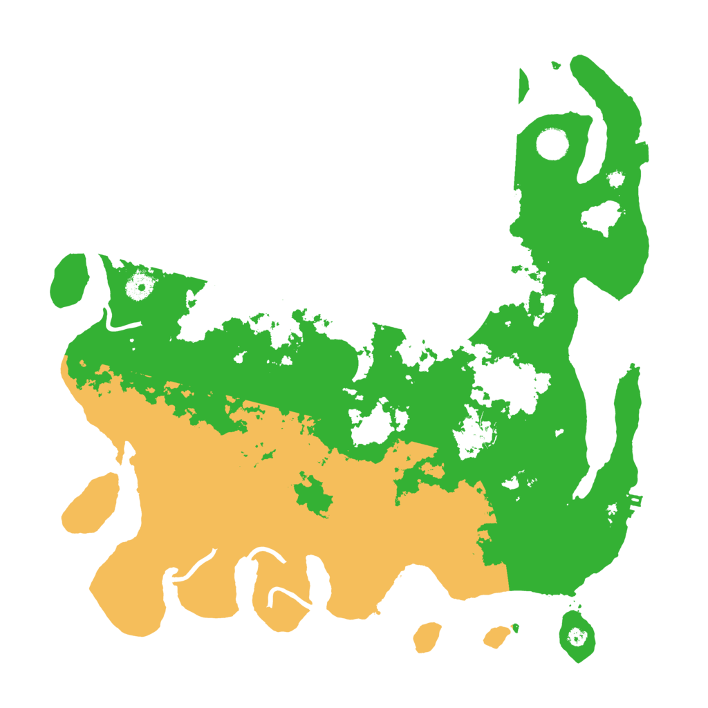 Biome Rust Map: Procedural Map, Size: 3950, Seed: 43314704