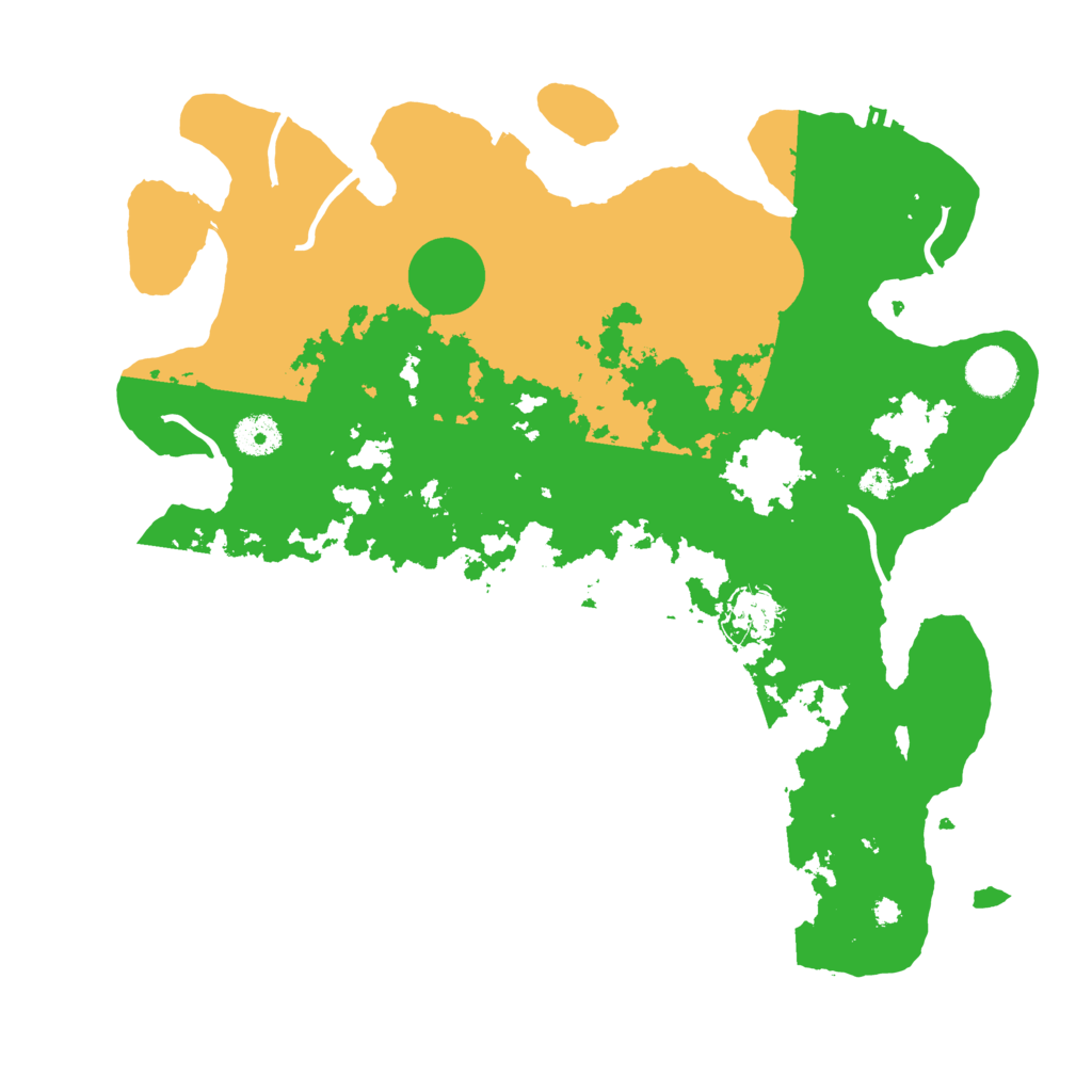 Biome Rust Map: Procedural Map, Size: 3750, Seed: 42073084