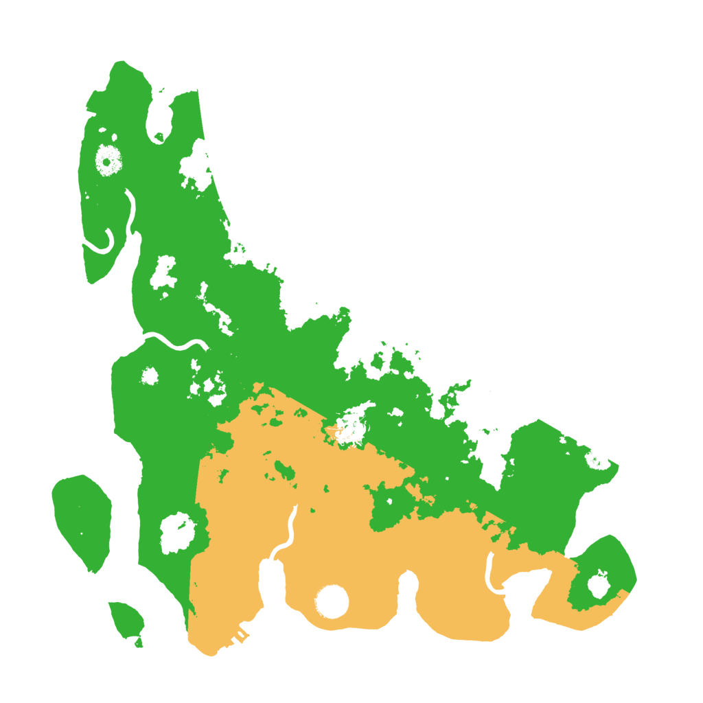 Biome Rust Map: Procedural Map, Size: 3700, Seed: 147932873