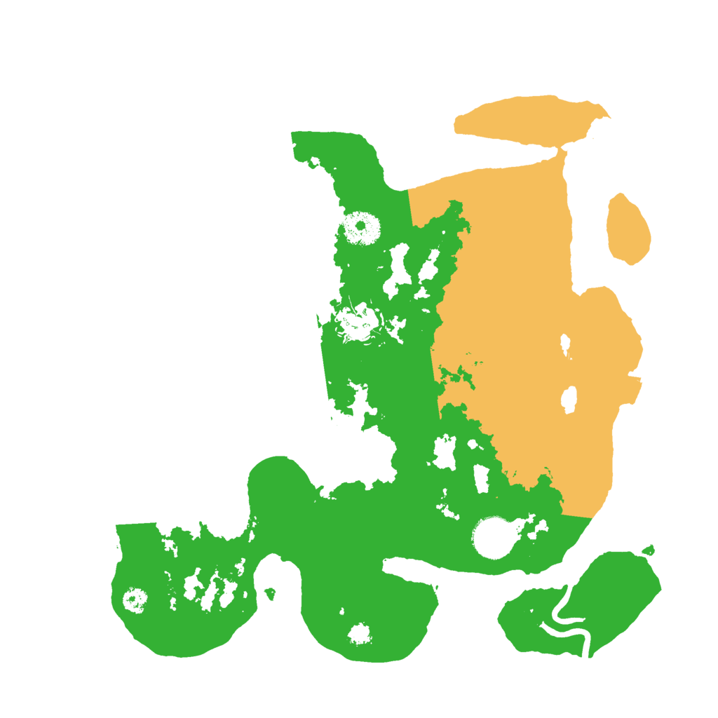 Biome Rust Map: Procedural Map, Size: 3000, Seed: 79232