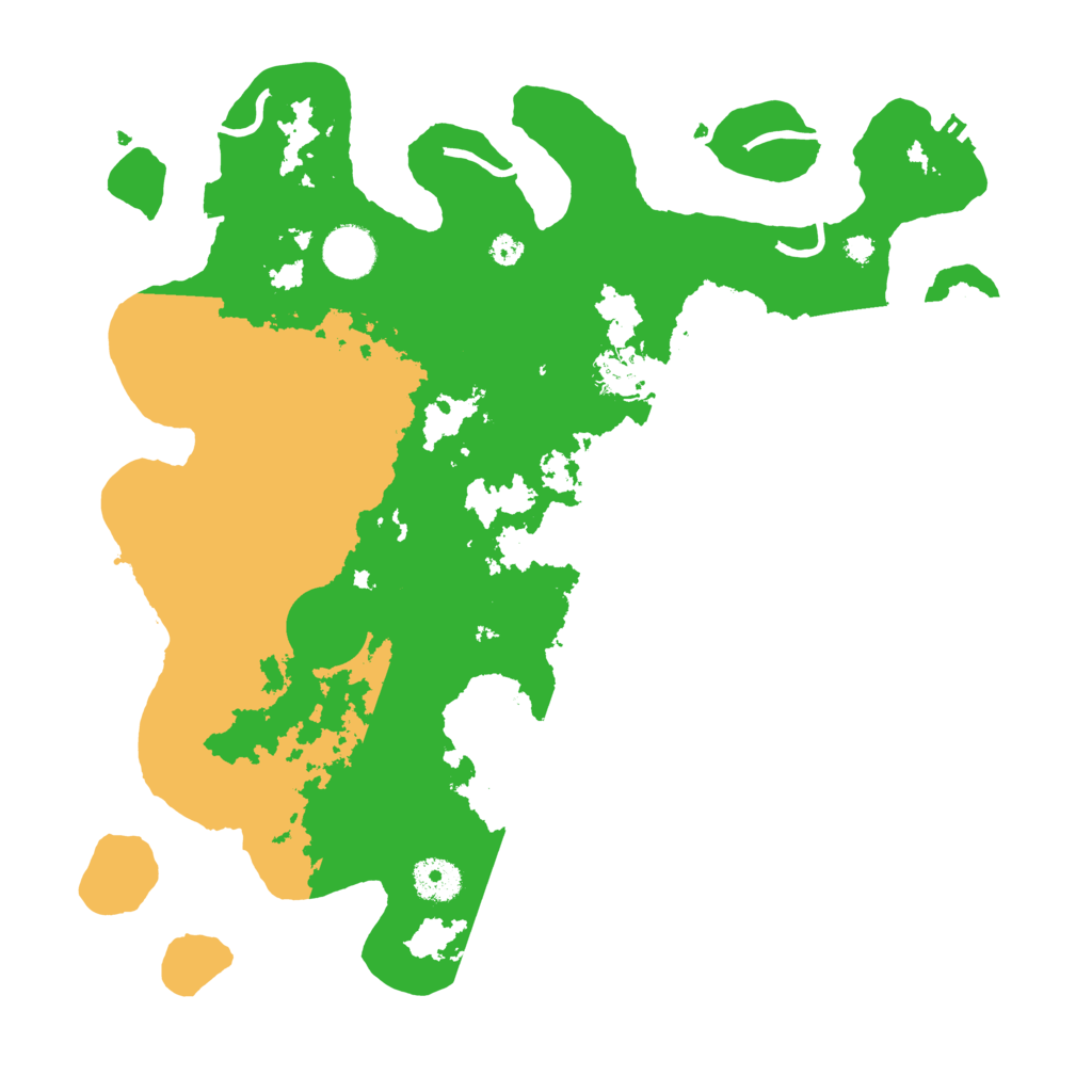 Biome Rust Map: Procedural Map, Size: 3600, Seed: 97392604