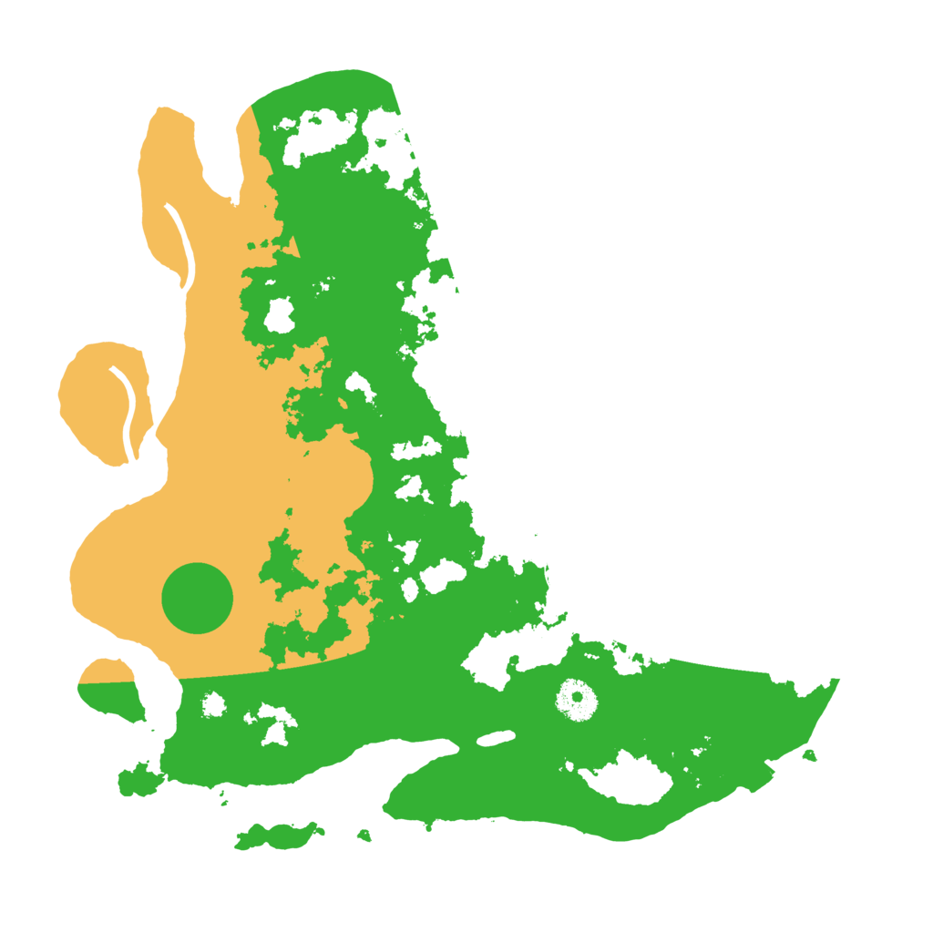 Biome Rust Map: Procedural Map, Size: 3450, Seed: 74193700