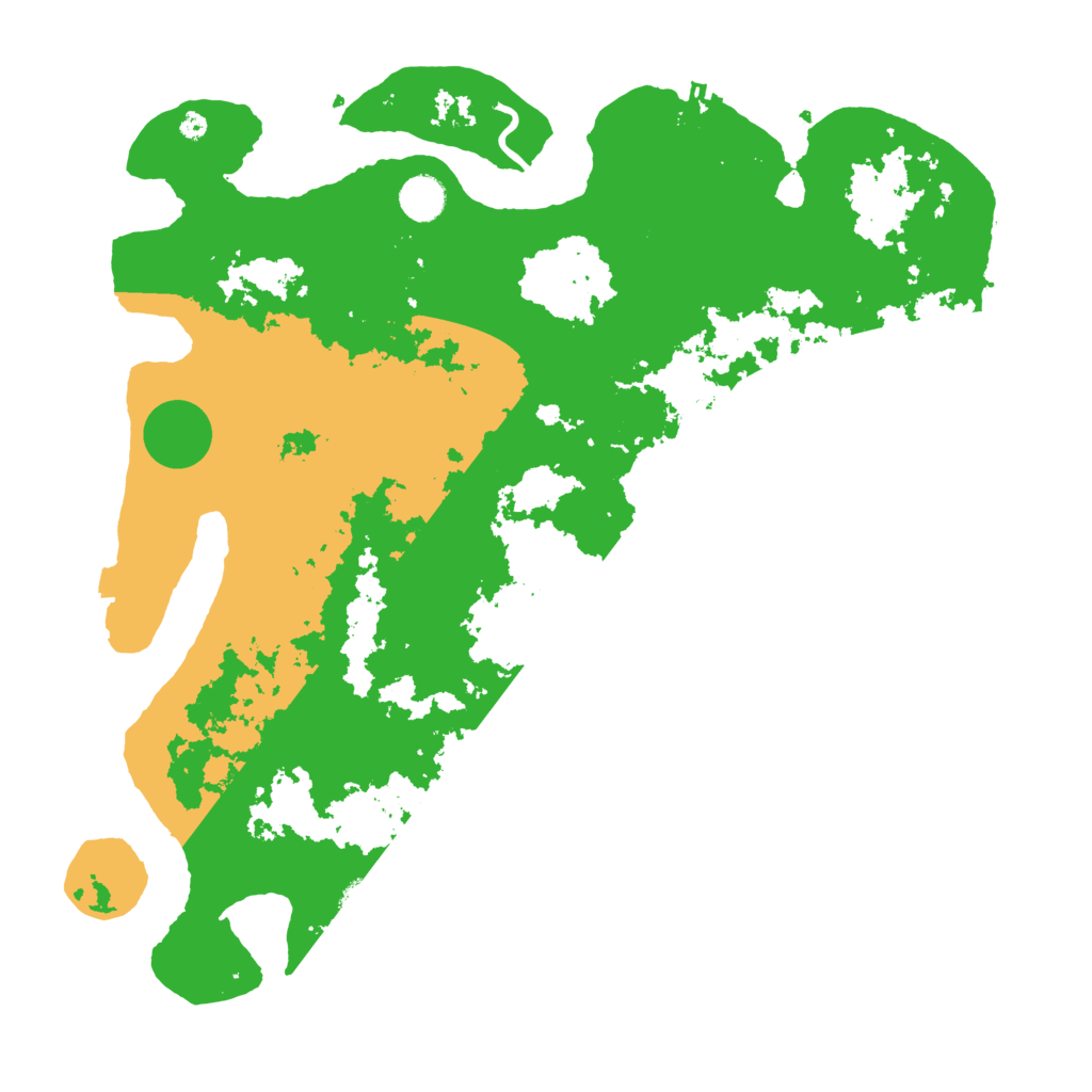 Biome Rust Map: Procedural Map, Size: 4200, Seed: 1994988157