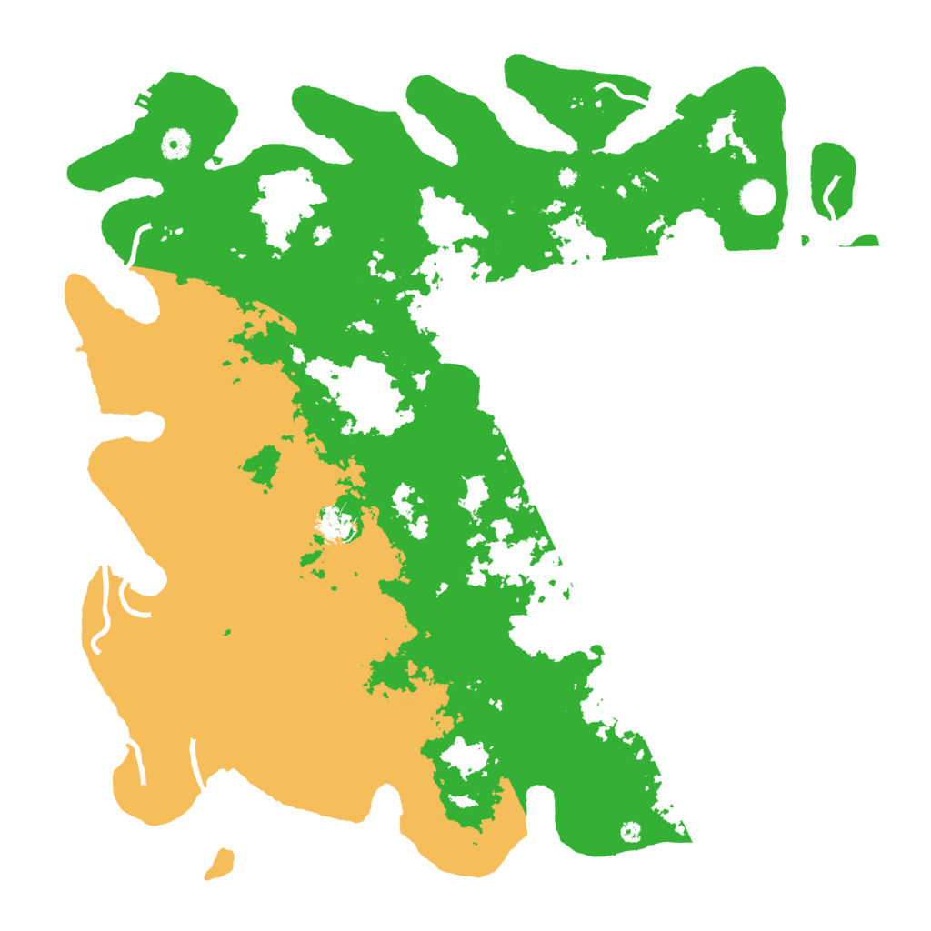 Biome Rust Map: Procedural Map, Size: 4550, Seed: 1665777555