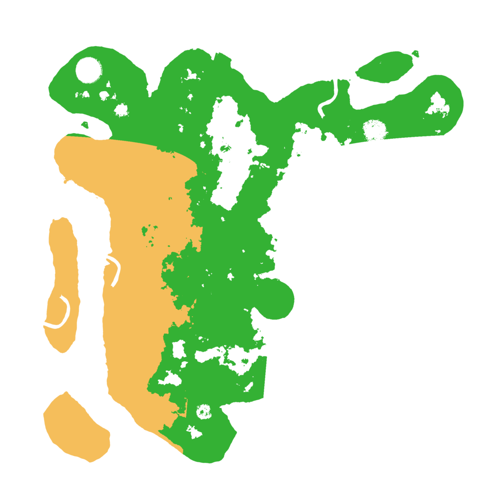 Biome Rust Map: Procedural Map, Size: 3400, Seed: 85535857