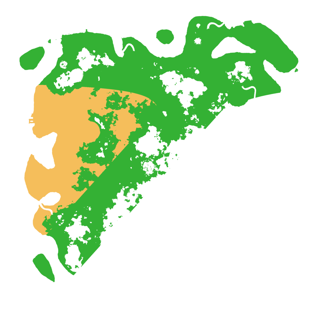Biome Rust Map: Procedural Map, Size: 4250, Seed: 38863677